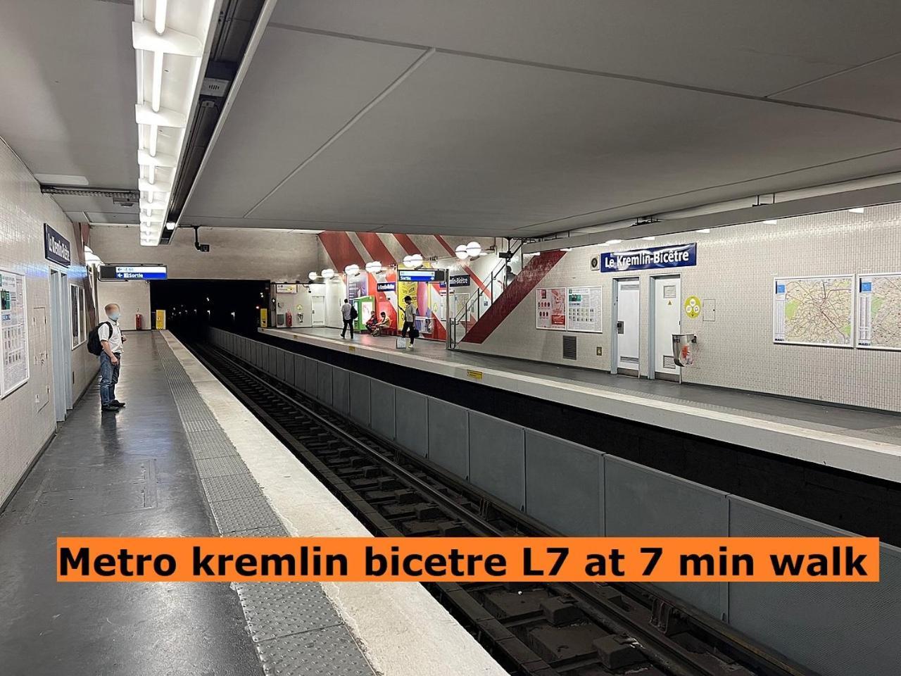 Cosy Apartment Kremlin Bicetre Metro Station Le Kremlin-Bicetre Luaran gambar